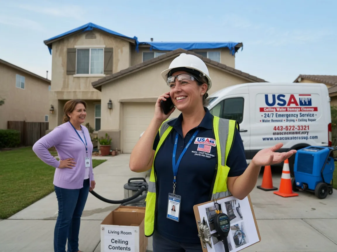 Ceiling Water Damage Restoration Bowling Green, IN FAQs