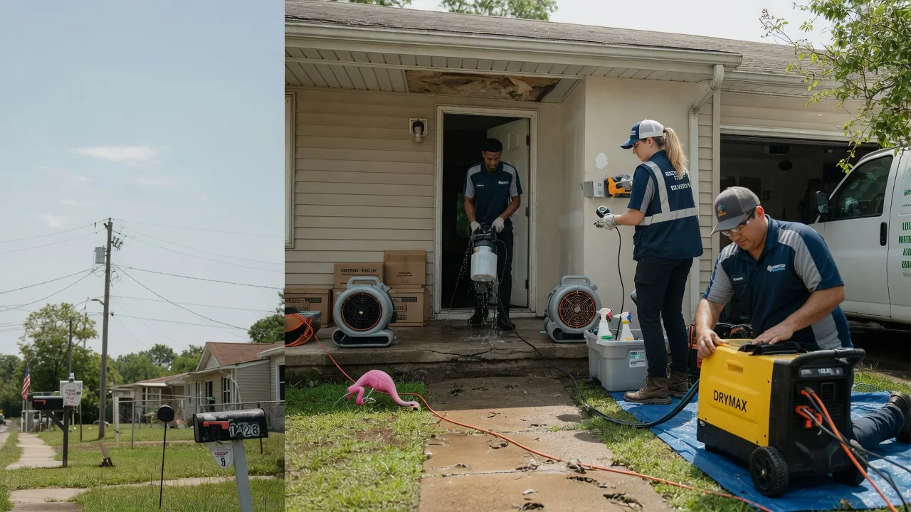 Storm Damage Water Removal in Bowling Green, IN near me